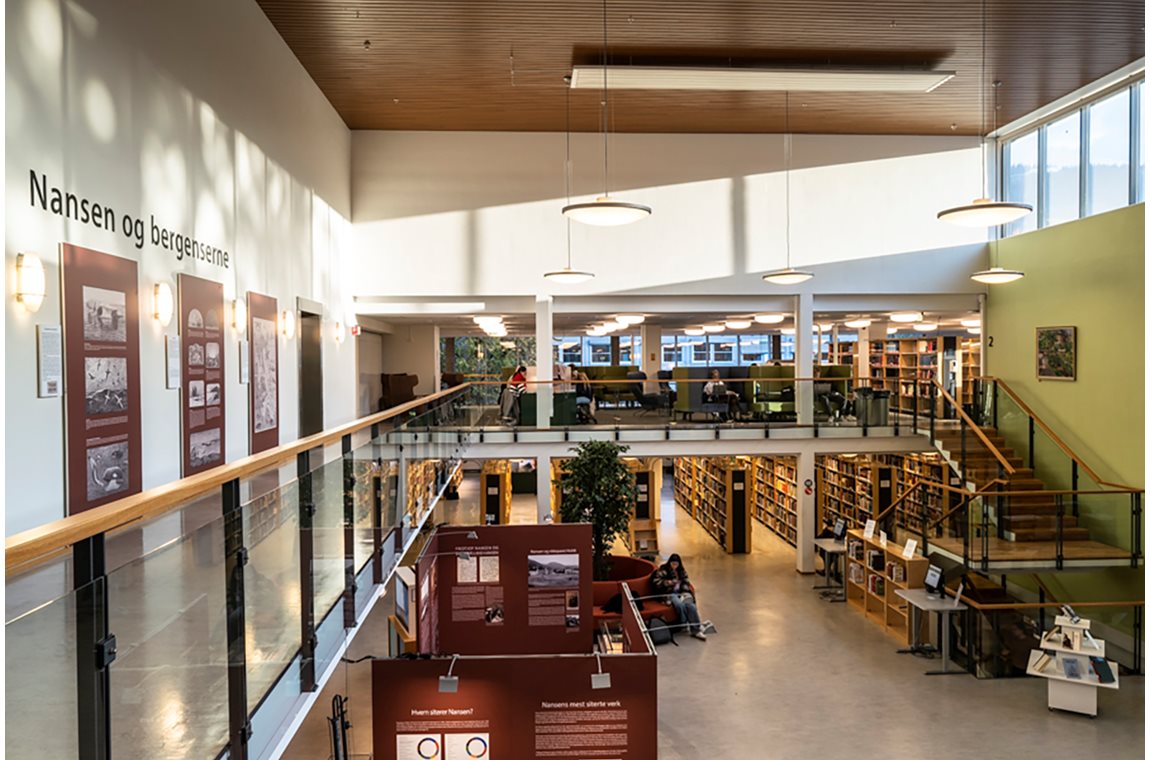 Universiteitsbibliotheek Bergen, Geesteswetenschappen, Noorwegen - Openbare bibliotheek