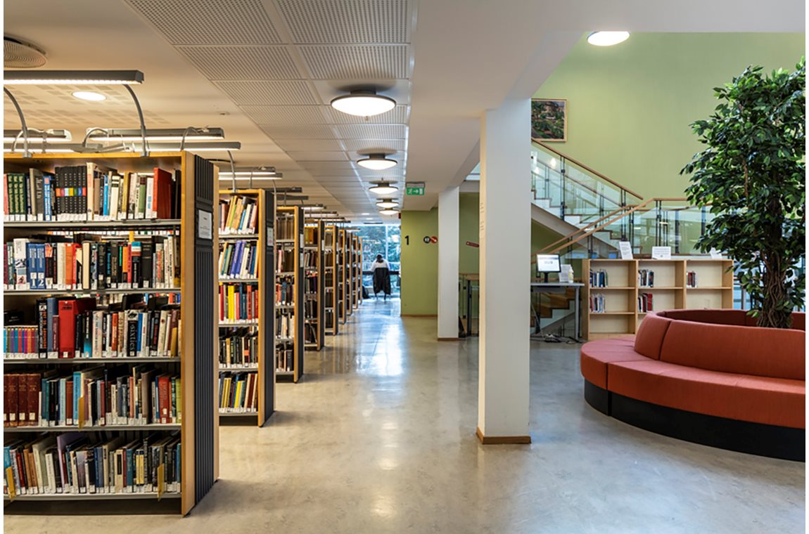 L'Université Bergen, Bibliothèque des sciences humaines, Norvège - Bibliothèque municipale et BDP