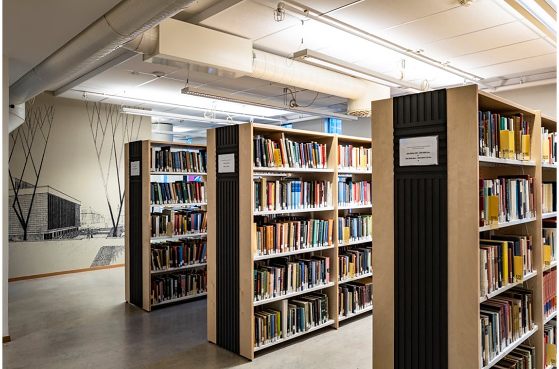 Bergen Universitet, Bibliotek för humaniora, Norge - Offentliga bibliotek