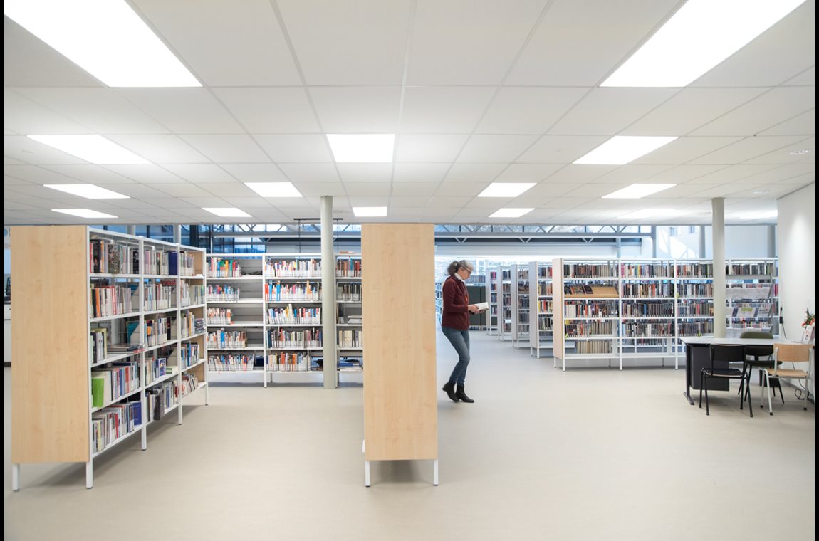 Bibliothèque municpale d'Wateringen, Pays-Bas - Bibliothèque municipale et BDP