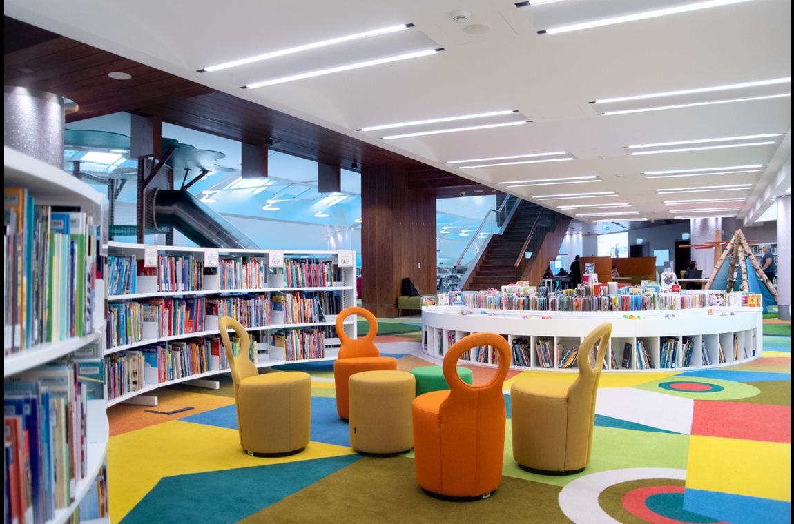 Bibliothèque municipale d'Mohammed bin Rashid, Dubaï - Bibliothèque municipale et BDP