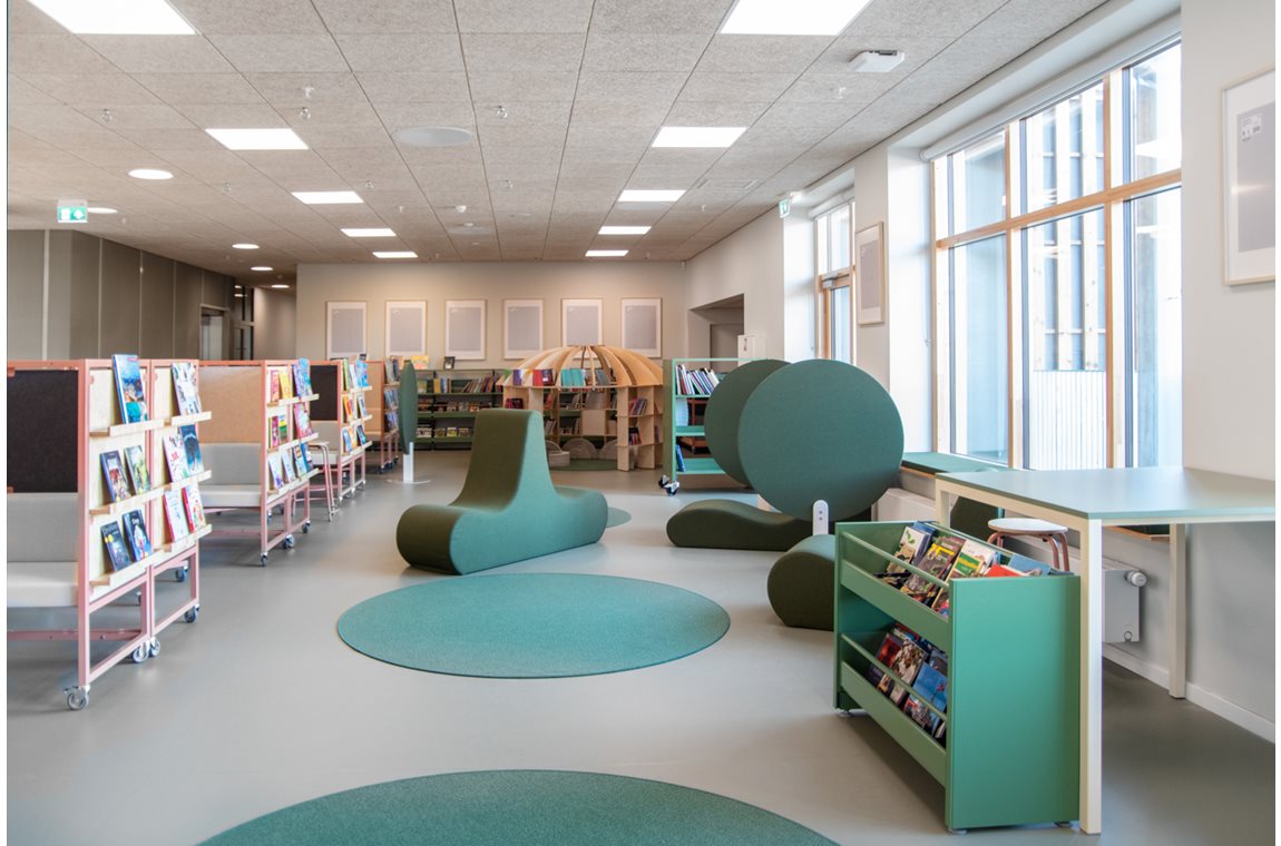 Taastrup Bibliotek, Danmark - Kombibibliotek