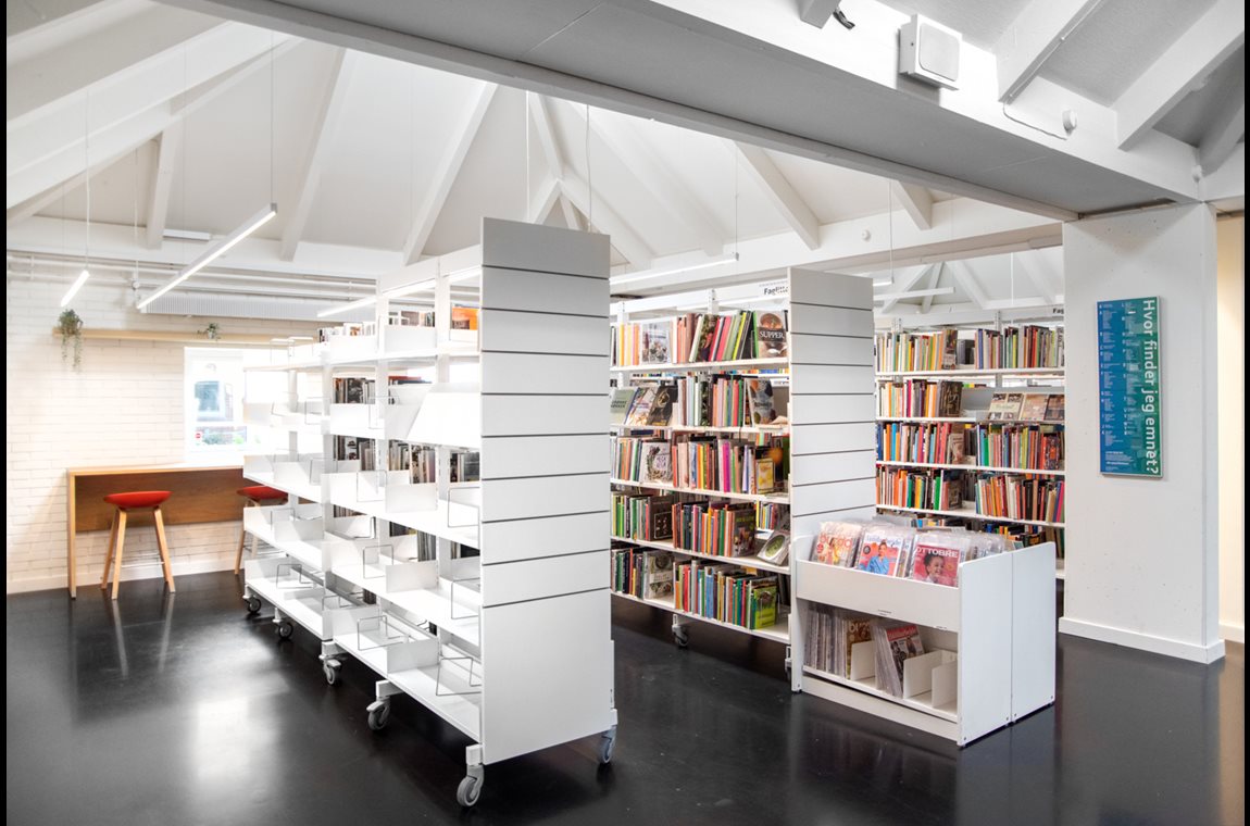 Openbare bibliotheek Vallensbæk, Denemarken - Openbare bibliotheek