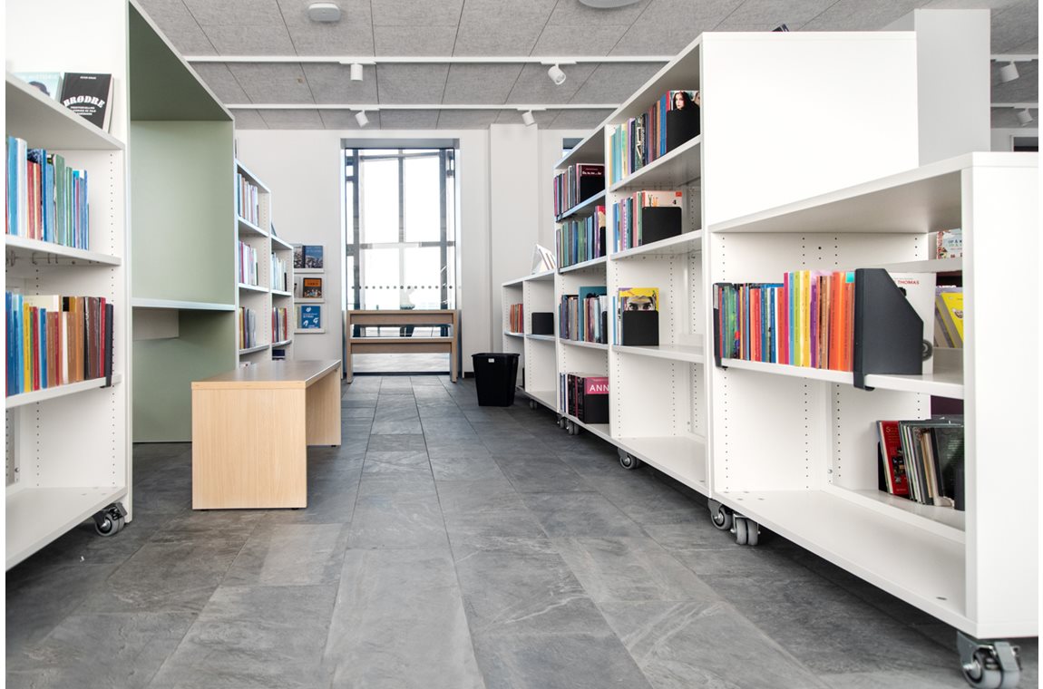 Lundtofte Skole, Lyngby, Danmark - Kombibibliotek