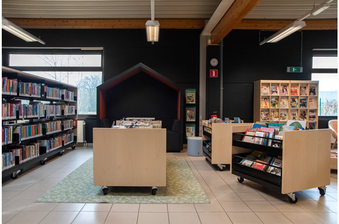 Kluisbergen Bibliotek, Belgien - Offentligt bibliotek