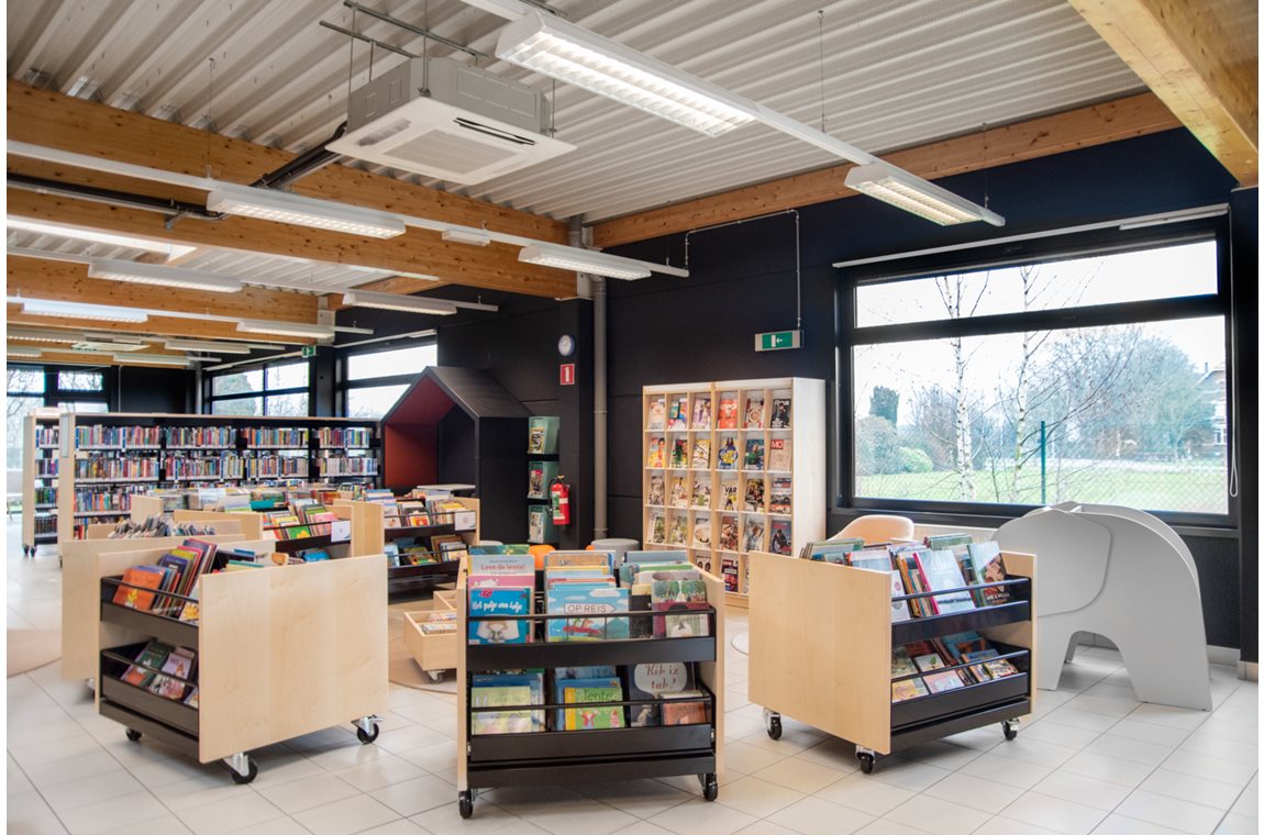 Kluisbergen Bibliotek, Belgien - Offentligt bibliotek