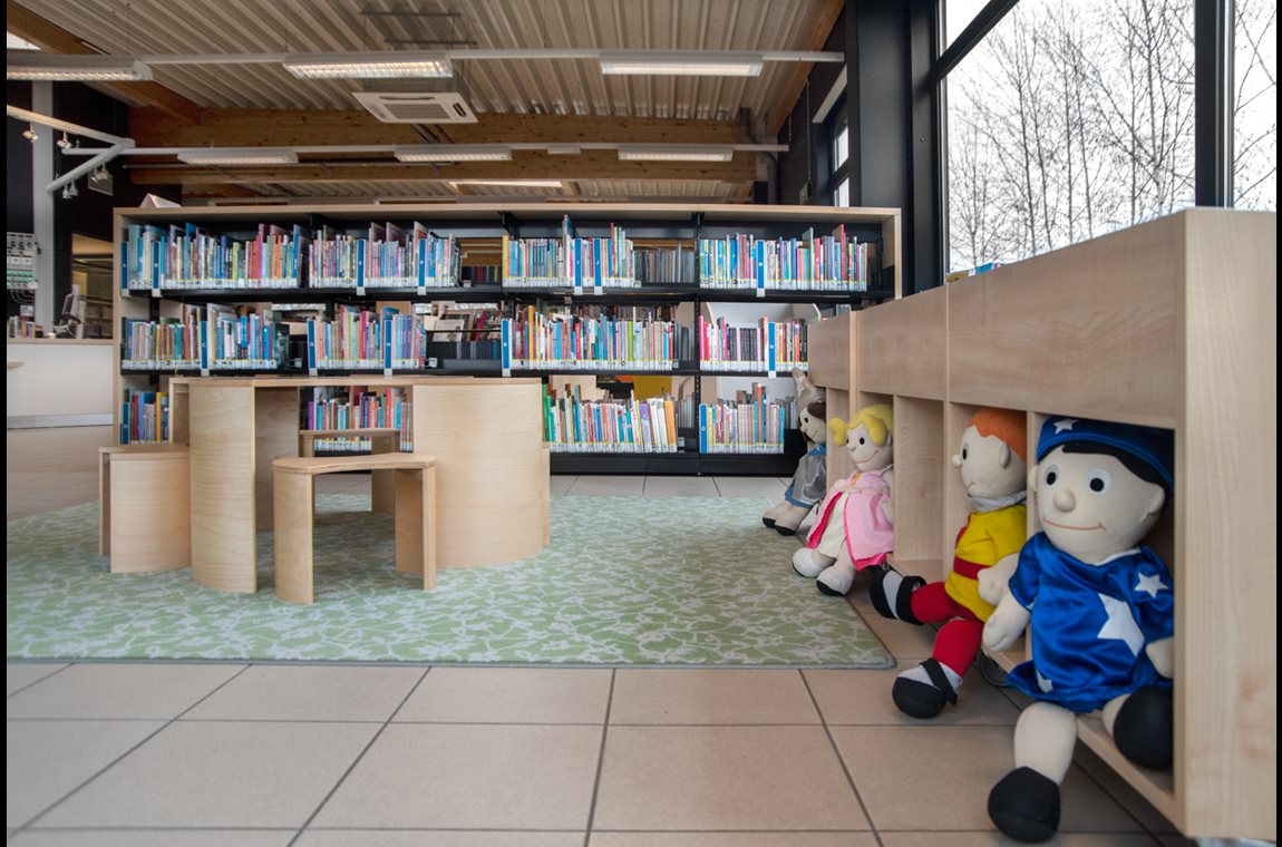 Öffentliche Bibliothek Kluisbergen, Belgien - Öffentliche Bibliothek