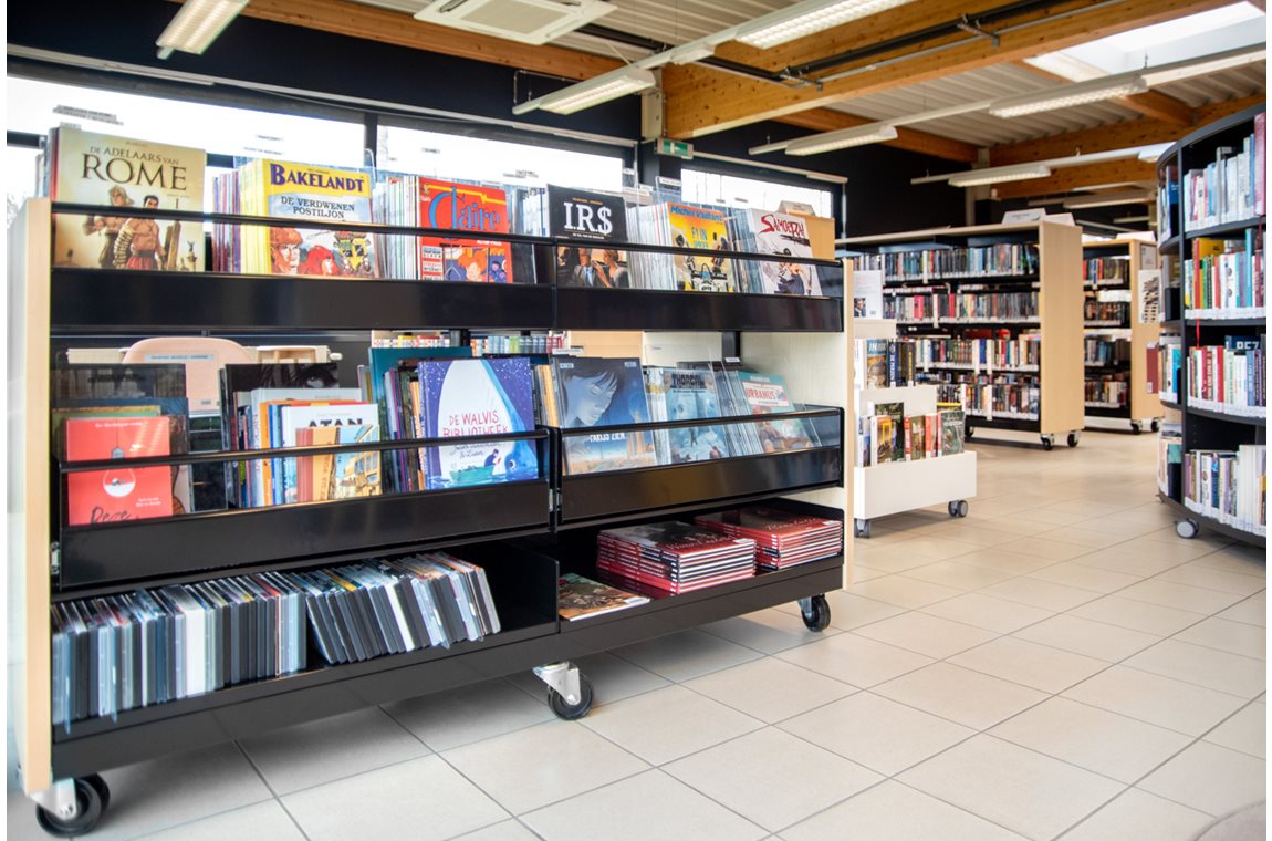 Kluisbergen bibliotek, Belgien - Offentliga bibliotek