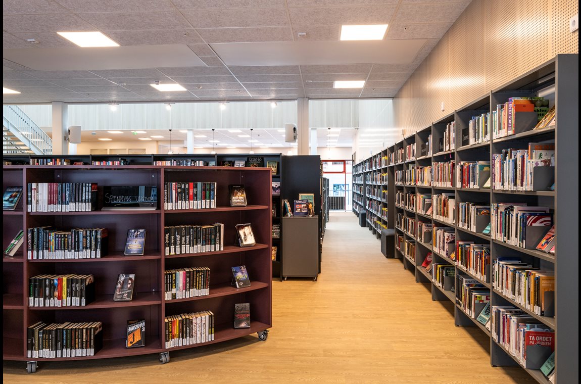 Öffentliche Bibliothek Rælingen, Norwegen - Öffentliche Bibliothek