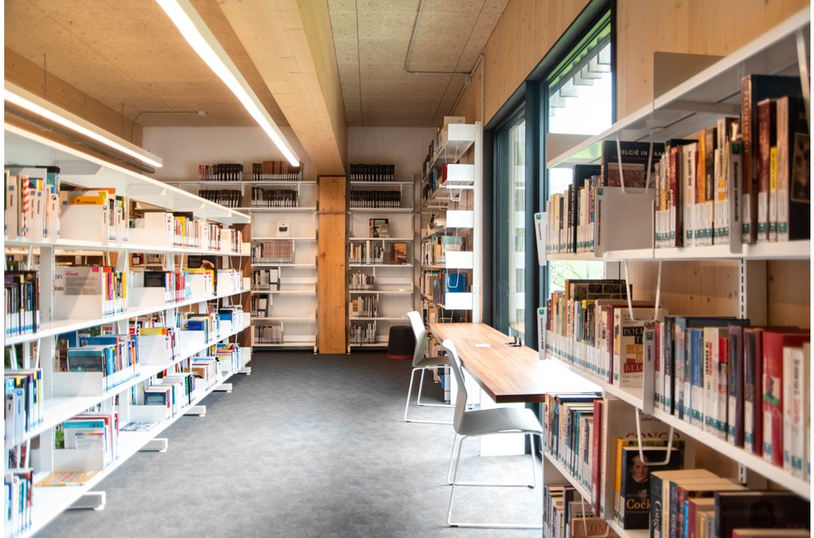 Sint-Pieters-Leeuw Bibliotek, Belgien - Offentligt bibliotek