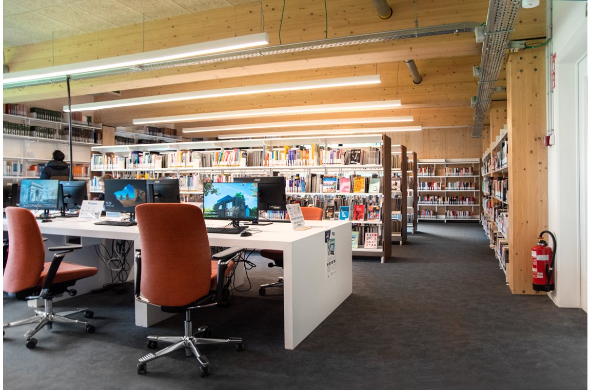 Sint-Pieters-Leeuw bibliotek, Belgien - Offentliga bibliotek