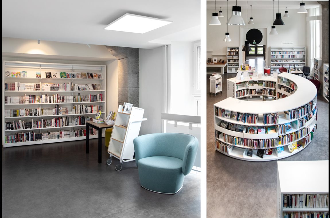 Openbare Bibliotheek Saint-Brieuc, Frankrijk - Openbare bibliotheek