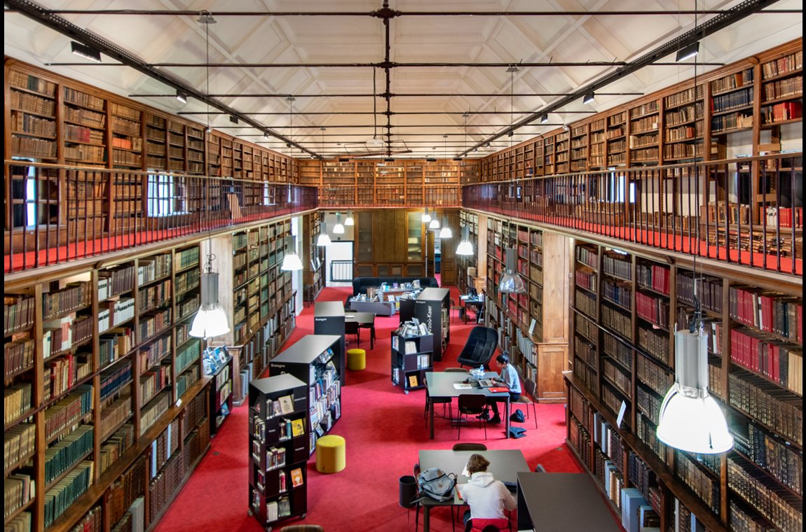 Saint-Brieuc Bibliotek, Frankrig - Offentligt bibliotek