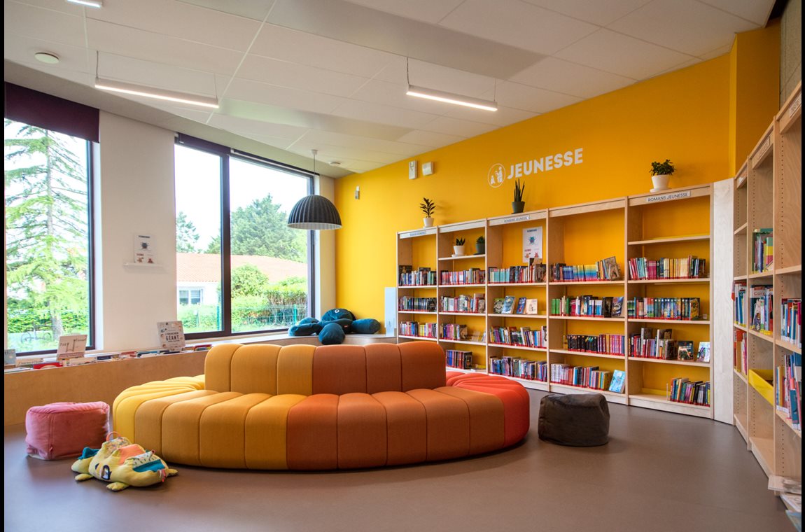 Openbare Bibliotheek Les Sorinières, Frankrijk - Openbare bibliotheek