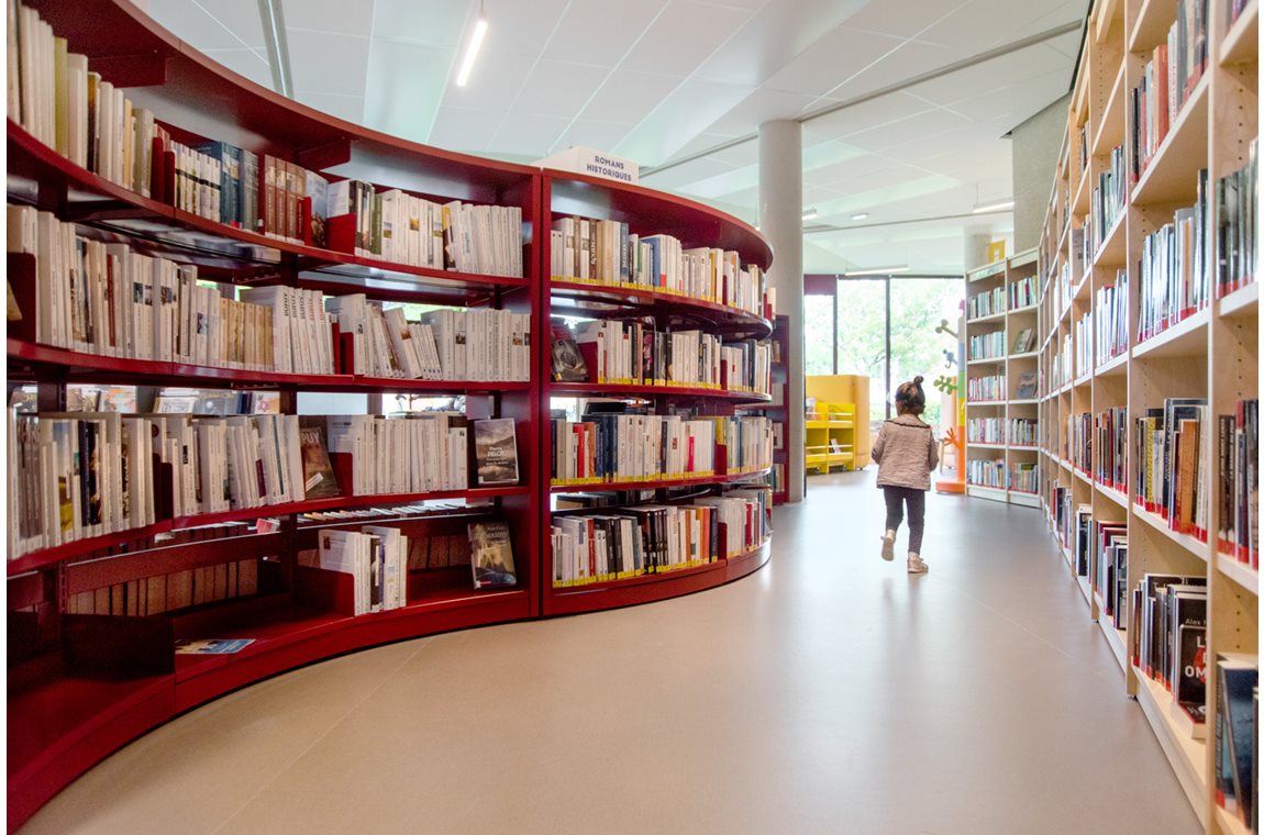 Les Sorinières Bibliotek, Frankrig - Offentligt bibliotek