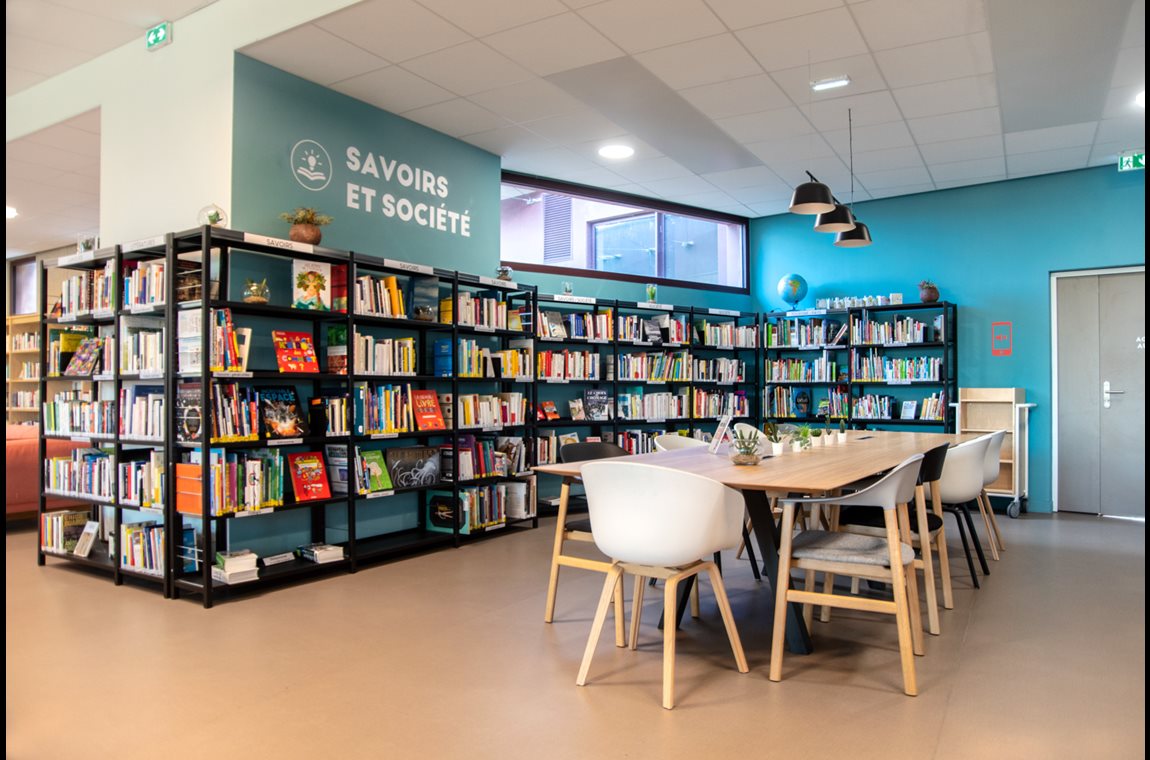 Openbare Bibliotheek Les Sorinières, Frankrijk - Openbare bibliotheek