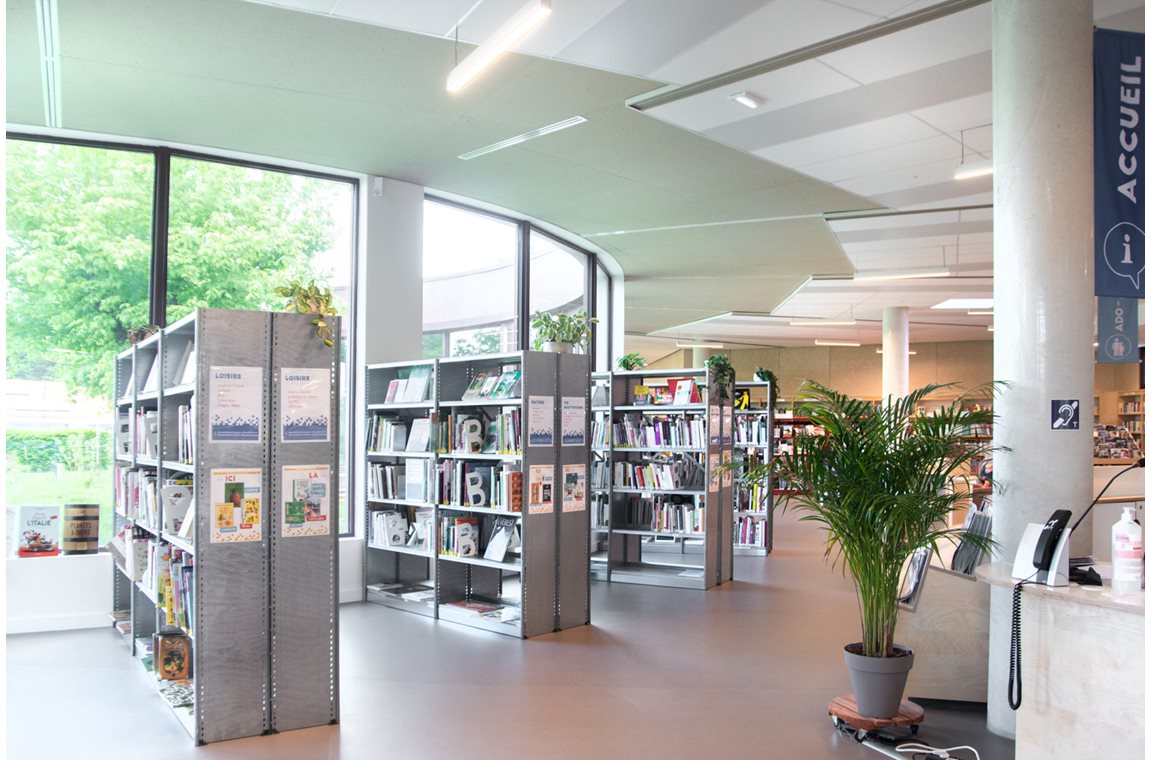 Les Sorinières bibliotek, Frankrike - Offentliga bibliotek