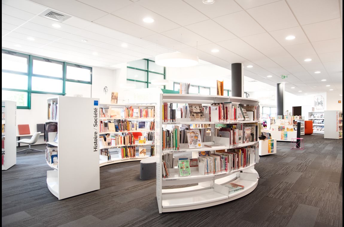 Saran Bibliotek, Frankrig - Offentligt bibliotek