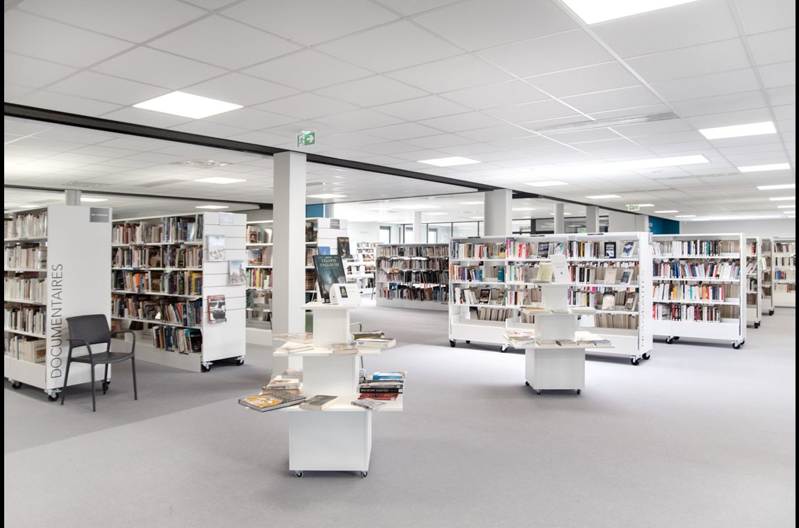 Vierzon Bibliotek, Frankrig - Offentligt bibliotek