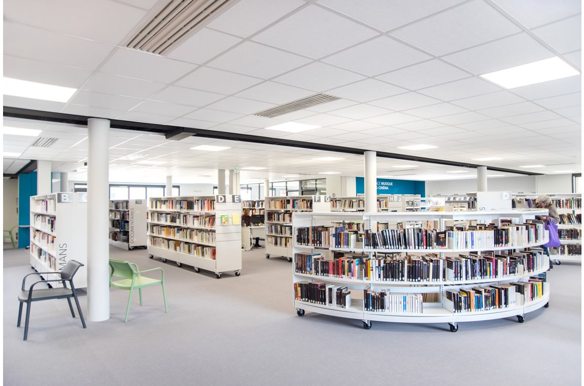 Vierzon Bibliotek, Frankrig - Offentligt bibliotek