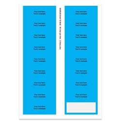E225220 - 2 linjer, max 2 x 20 tegn (skrift: Arial 12)