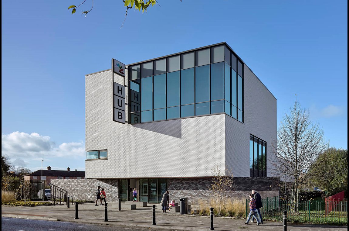 Bewsey and Dallam Hub, Storbritannien - Offentligt bibliotek