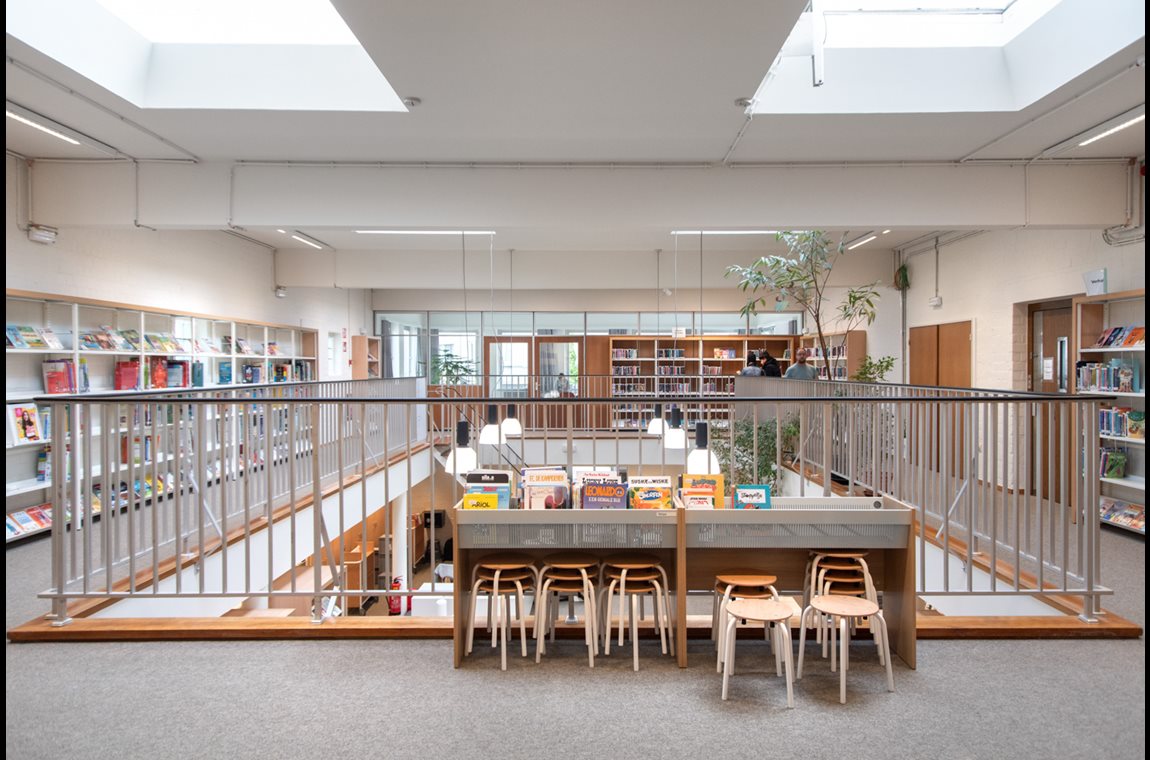 Gent Ledeberg Bibliotek, Belgien - Offentligt bibliotek