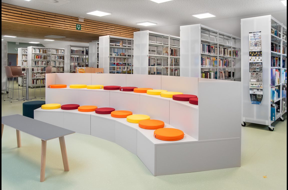 Gérouville Bibliotek, Belgien - Offentligt bibliotek