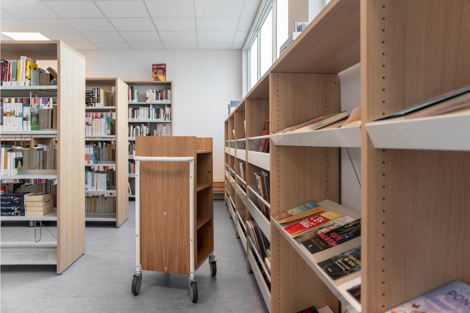 Grâce-Hollogne Public Library, Belgium