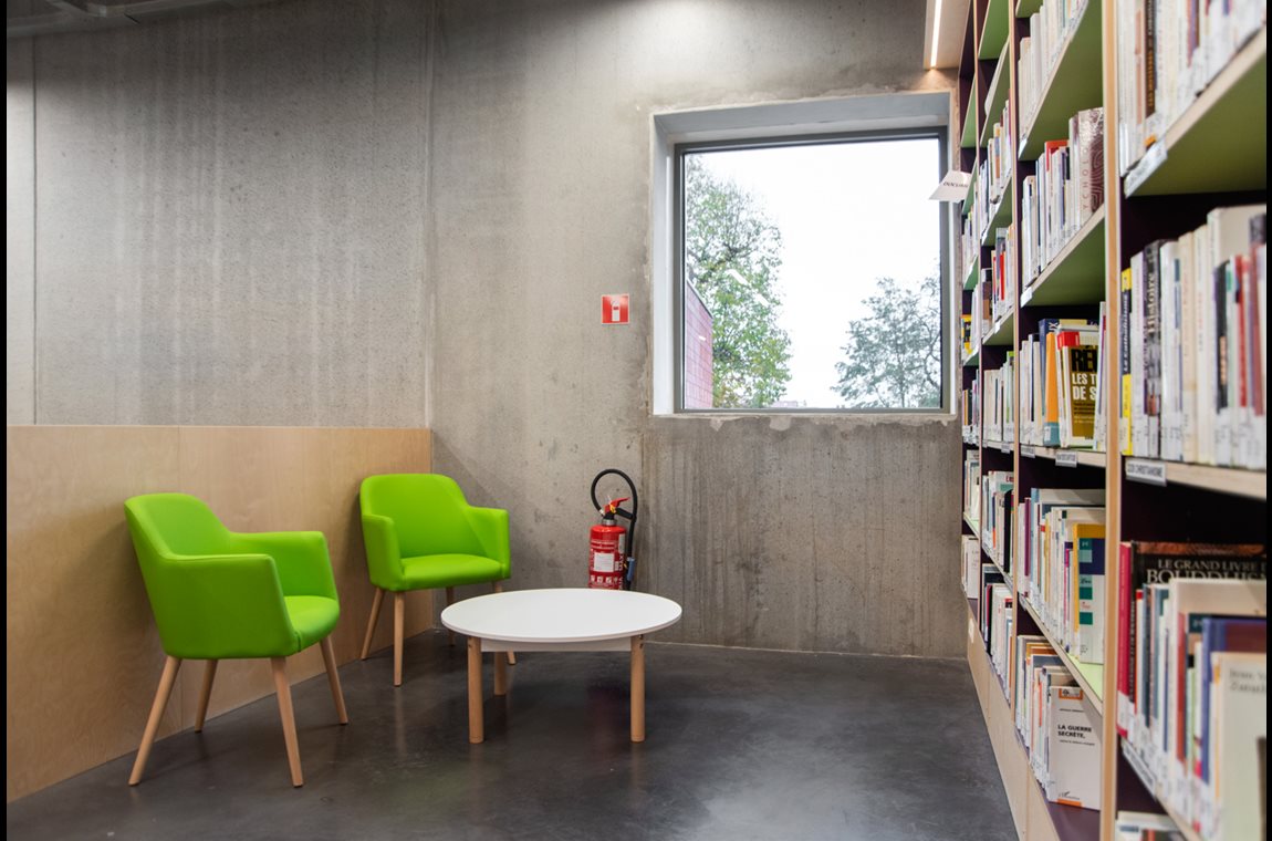 Molenbeek-Saint-Jean Bibliotek, Belgien - Offentligt bibliotek