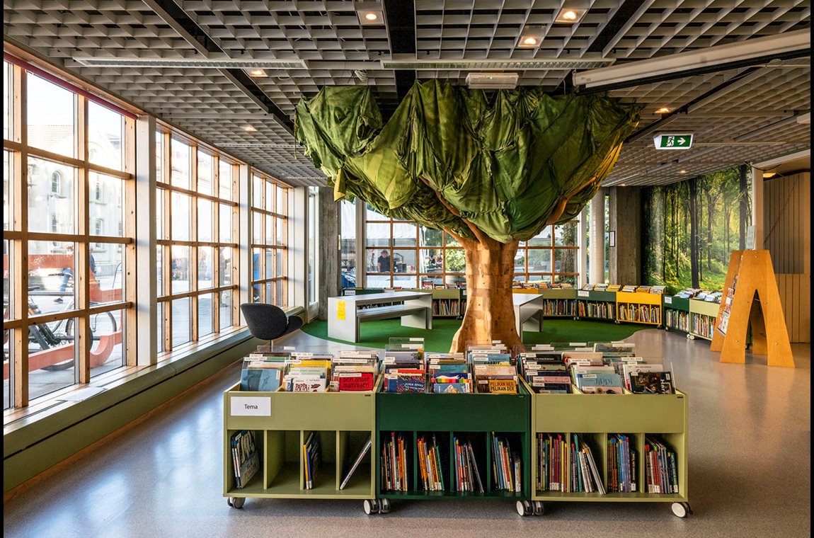 Kristiansand Bibliotek, Norge - Offentligt bibliotek