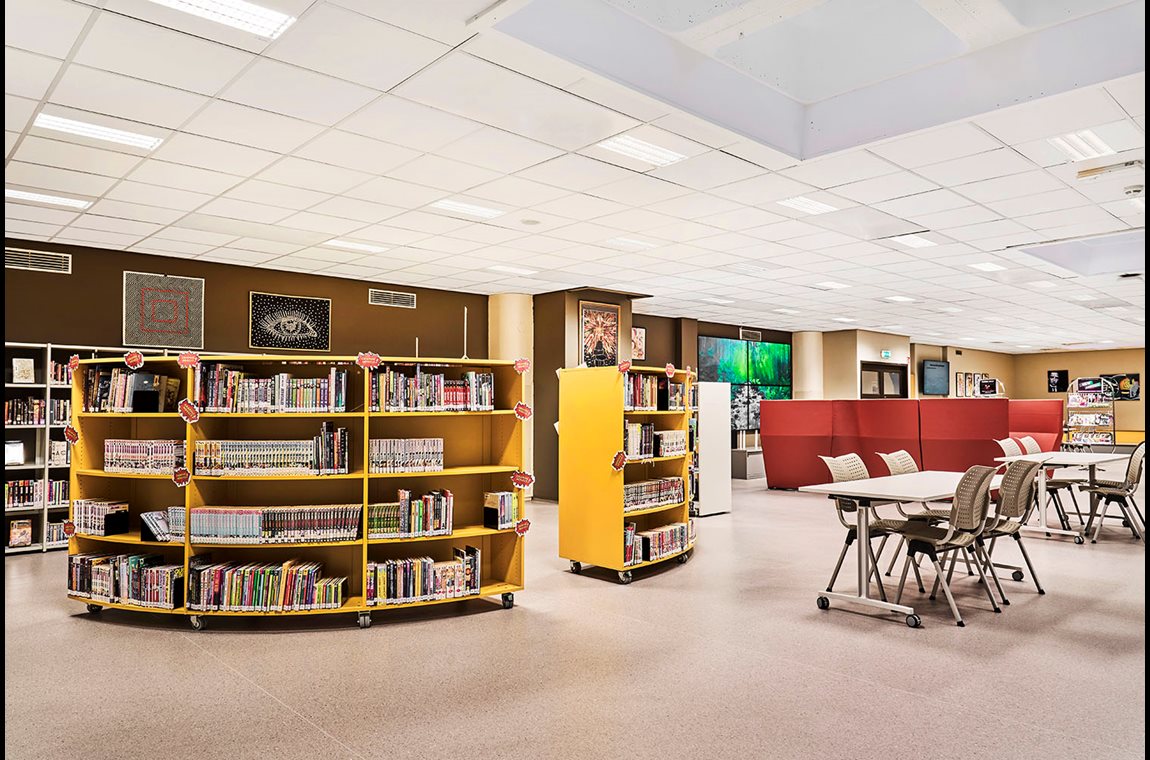 International School of Stavanger, Norwegen - Schulbibliothek