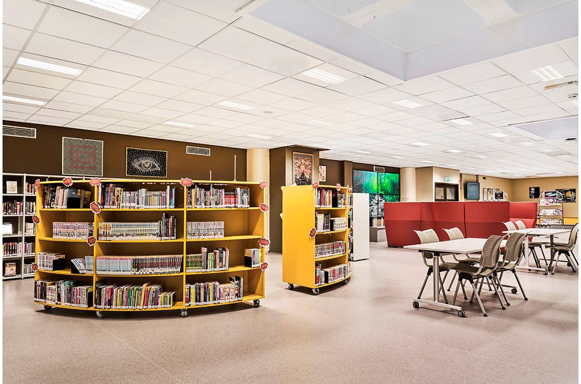 International School of Stavanger, Noorwegen - Schoolbibliotheek