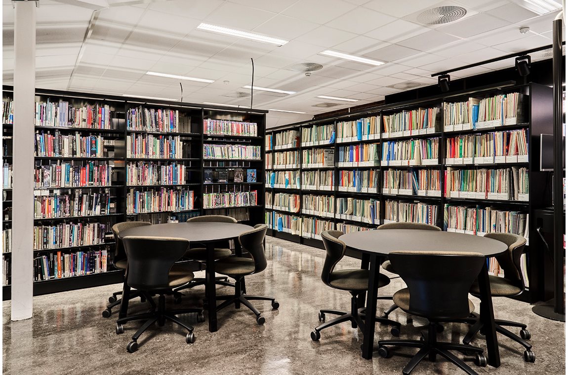 De universiteitsbibliotheek van Stavanger, Noorwegen - Wetenschappelijke bibliotheek