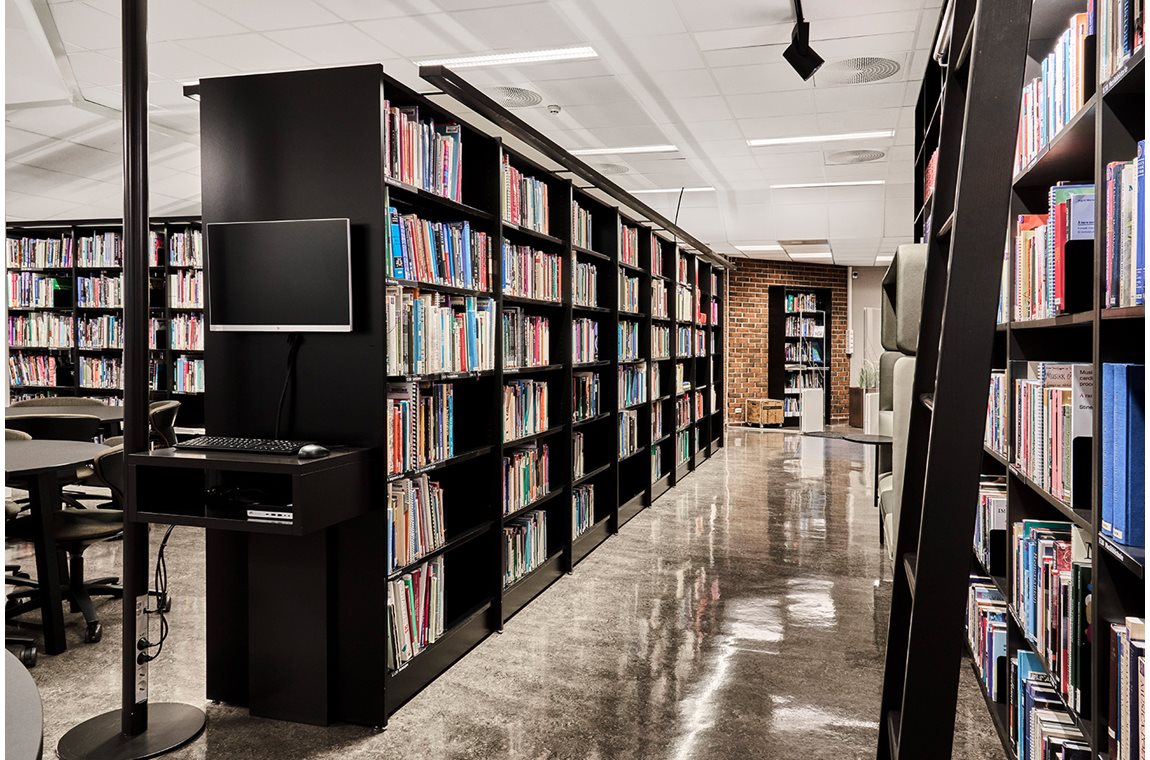 De universiteitsbibliotheek van Stavanger, Noorwegen - Wetenschappelijke bibliotheek