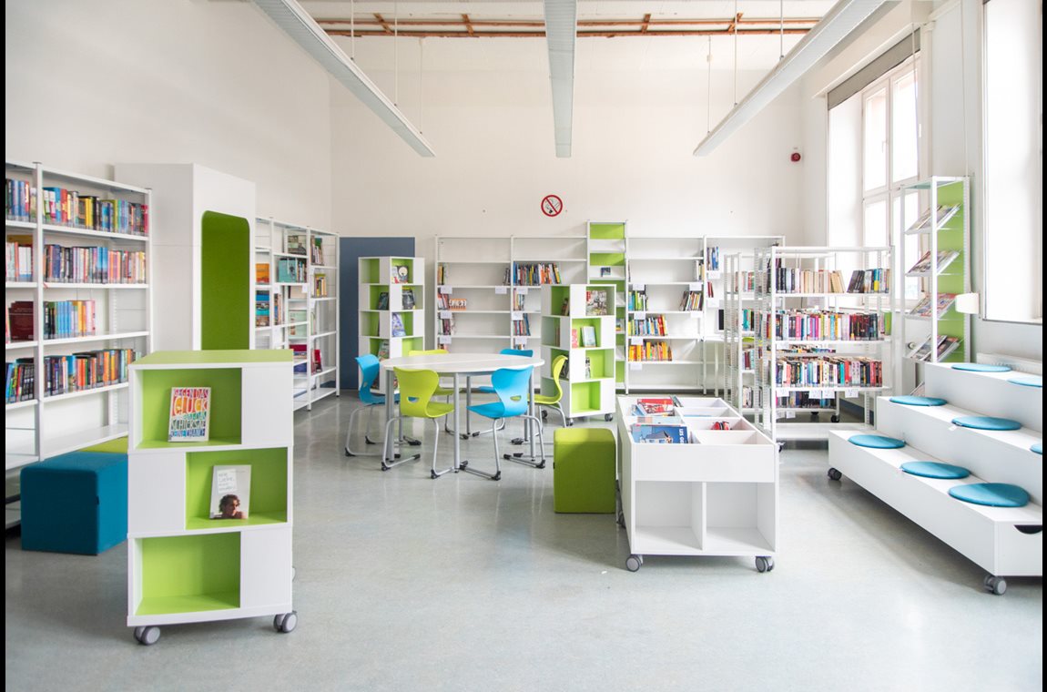 IGS South, Frankfurt, Germany - School library