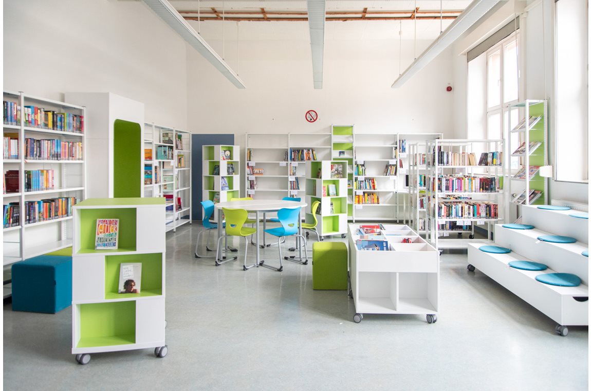 IGS Süd, Frankfurt Duitsland - Schoolbibliotheek