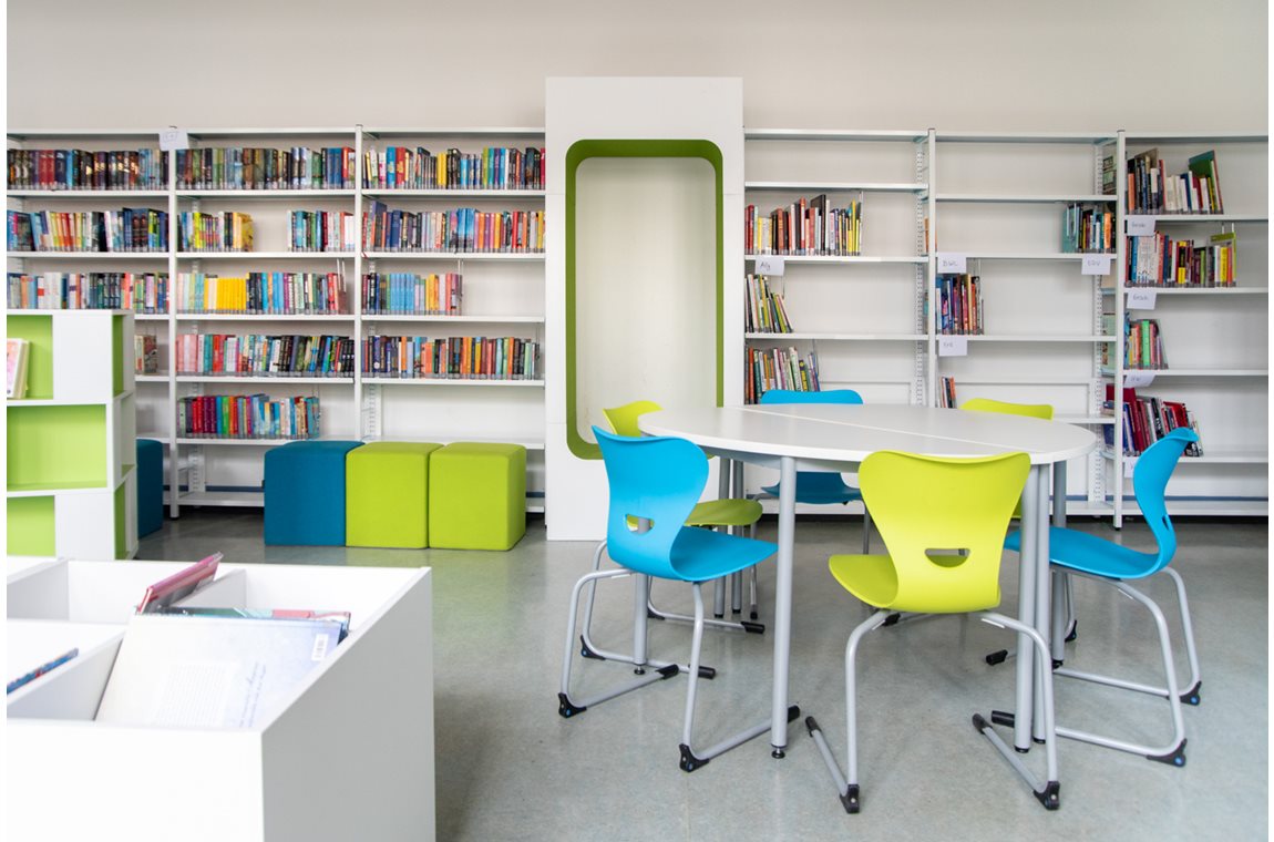 IGS South, Frankfurt, Germany - School library
