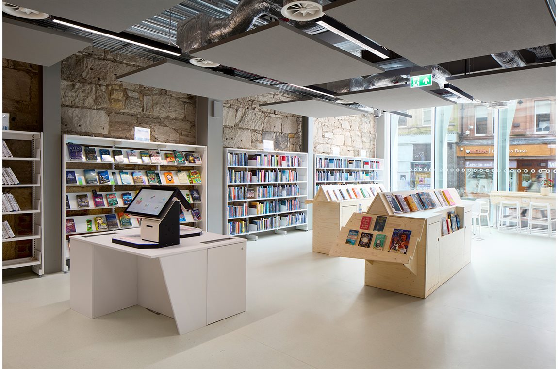 De centrale bibliotheek van Paisley, Verenigd Koninkrijk - Openbare bibliotheek