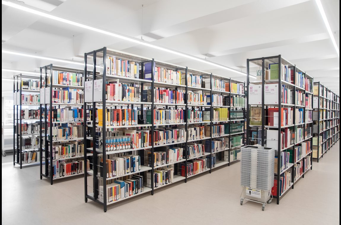 Darmstadt universitets- och statsbibliotek, Tyskland - Akademiska bibliotek