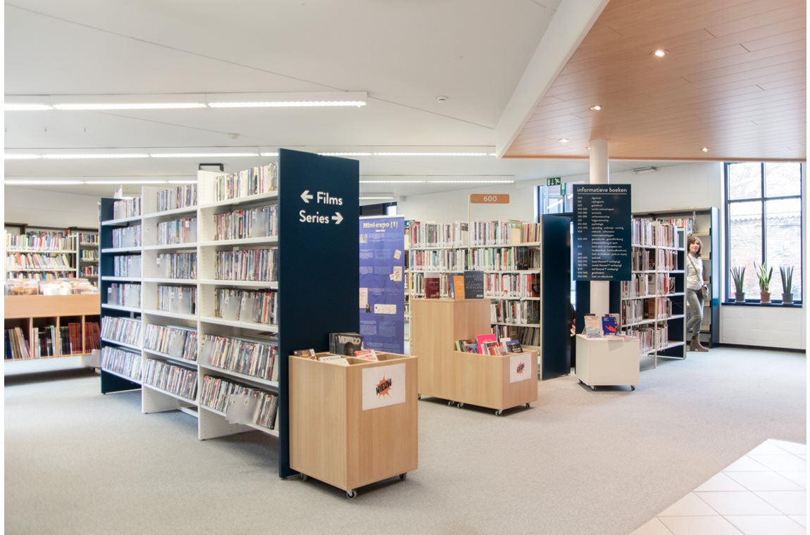 Bibliothèque municipale d'Temse, Belgique - Bibliothèque municipale et BDP