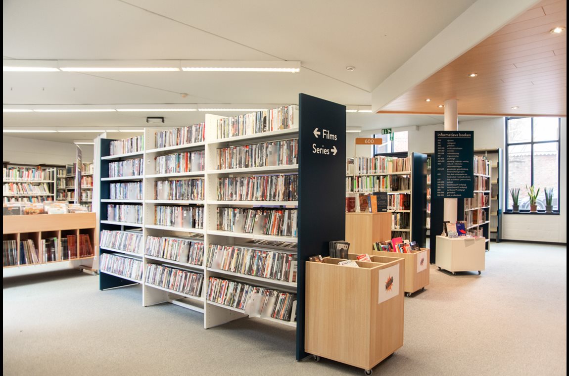 Temse Bibliotek, Belgien - Offentligt bibliotek