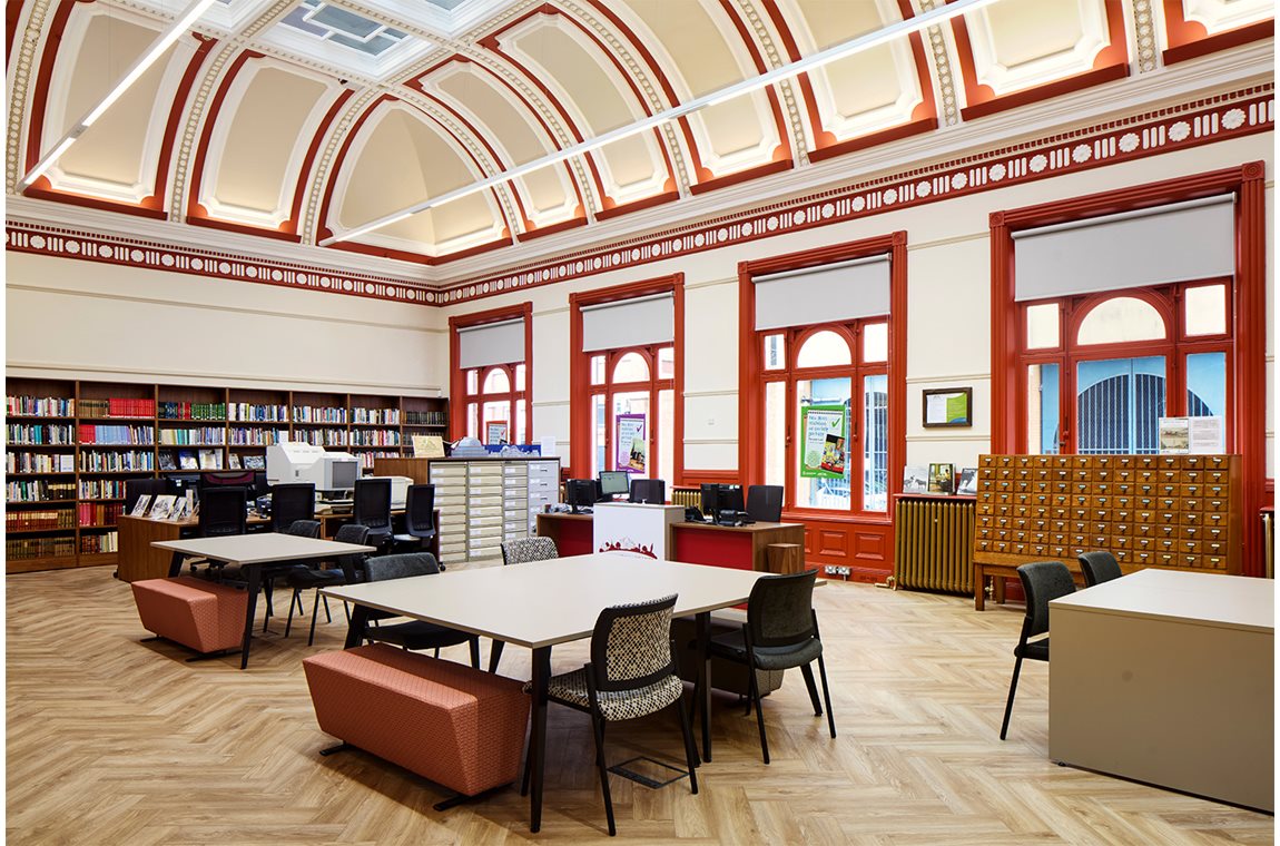 Öffentliche Bibliothek Darlington, Großbritannien - Öffentliche Bibliothek