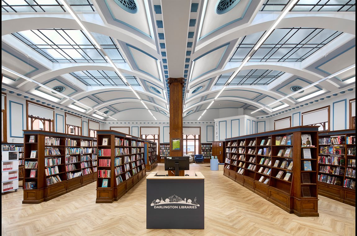 Darlington Bibliotek, Storbritannien - Offentligt bibliotek