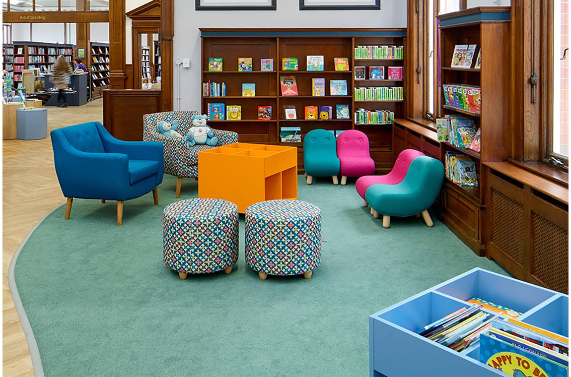 Darlington Bibliotek, Storbritannien - Offentligt bibliotek