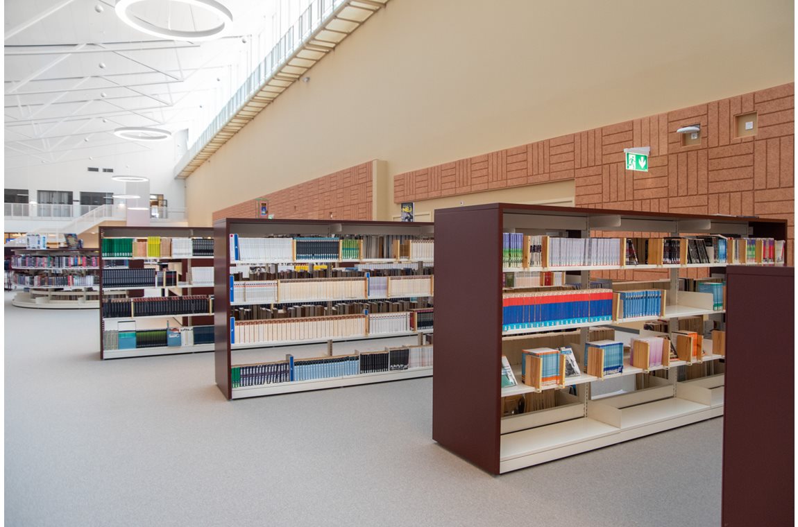 Lapplands Gymnasium, Kiruna, Sverige - Skolebibliotek