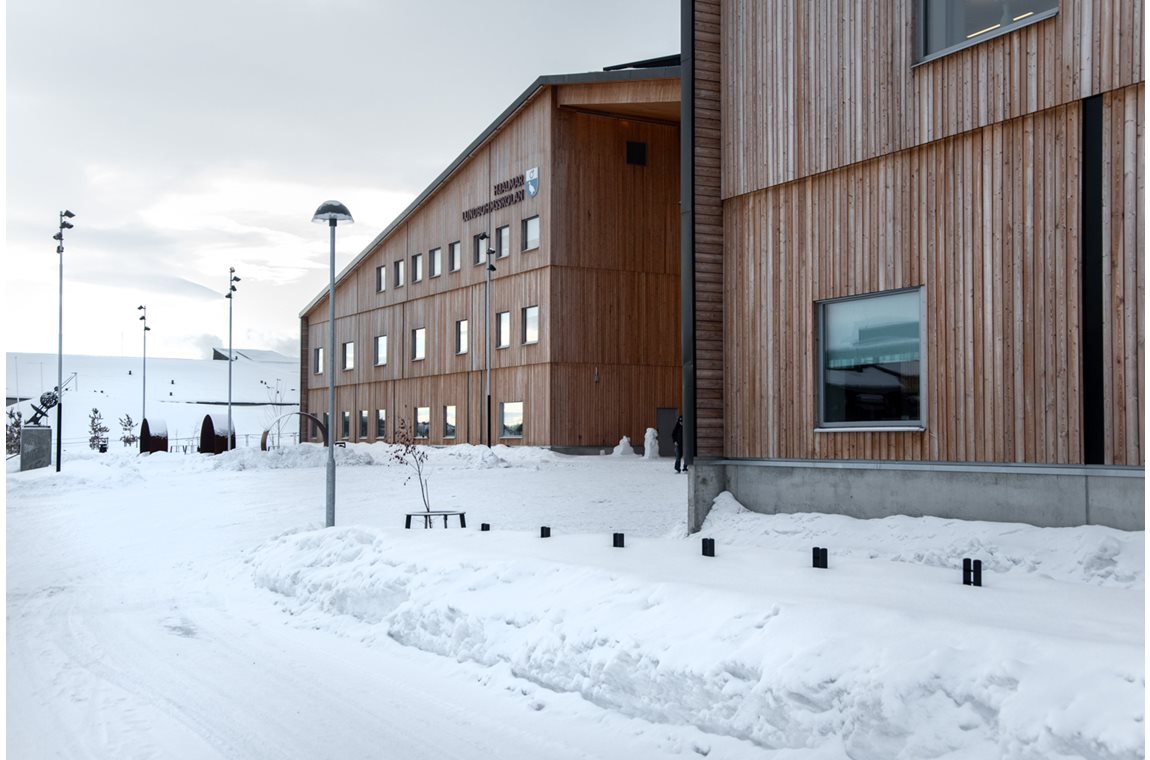 CDI du lycée Lapplands, Kiruna, Suède - CDI