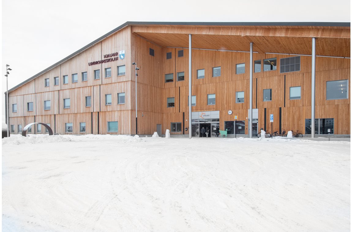 CDI du lycée Lapplands, Kiruna, Suède - CDI