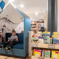 Öffentliche Bibliothek Kiruna, Schweden