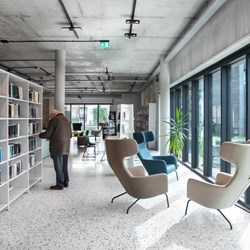 Öffentliche Bibliothek Geraardsbergen, Belgien